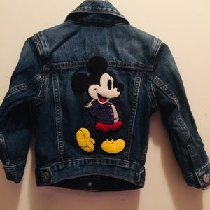 Baby Gap Mickey Denim Jacket